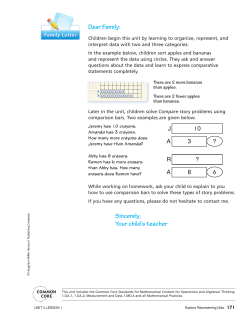A J 3 10 ? A R 8 ? 6 Dear Family: Sincerely, Your child`s teacher