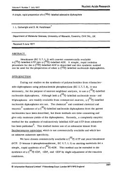 A simple, rapid preparation of&alpha;-[32p]
