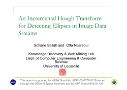 An Incremental Hough Transform for Detecting Ellipses in Image