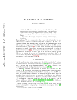 DG quotients of DG categories