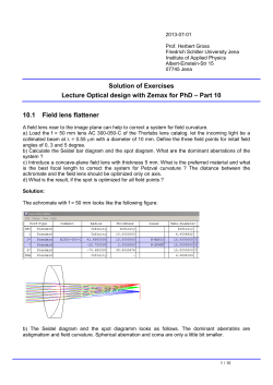 ODZPh_Optical design with Zemax PhD Solved Exercises 10
