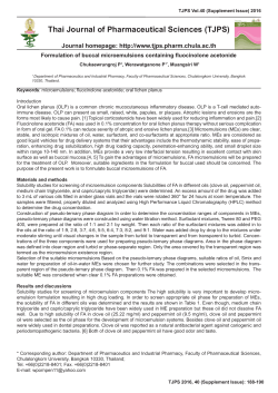 this PDF file - Thai Journal of Pharmaceutical Sciences