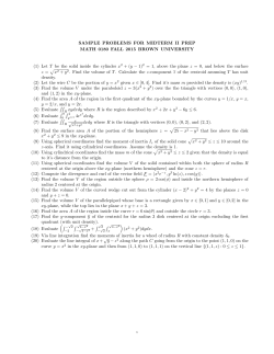 Review for the Exam #2 (Malik) - revised