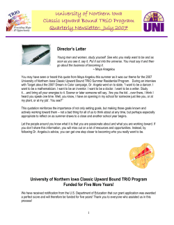 July 2007 Newsletter - Educational Opportunity Programs / Special