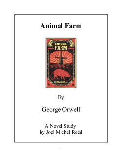 Animal Farm - Reed Novel Studies