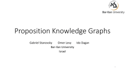 slides - Gabriel Stanovsky