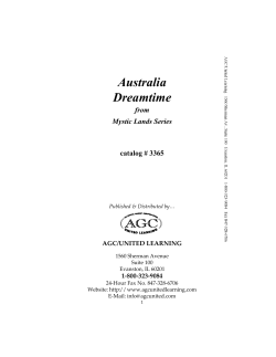 Australia Dreamtime - Discovery Education