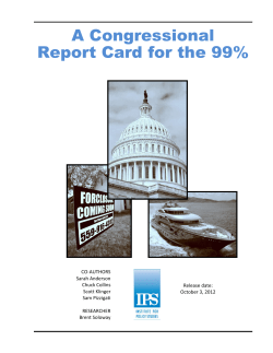 read the full report  - Institute for Policy Studies