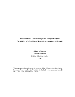 Between Shared Understandings and Strategic Conflicts The
