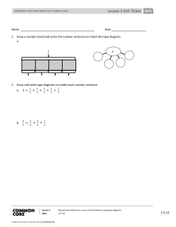 Lesson 1 Exit Ticket 4 5 - Rowland Unified Common Core Math TK-6