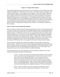Chapter 6: Strategic Plan Elements