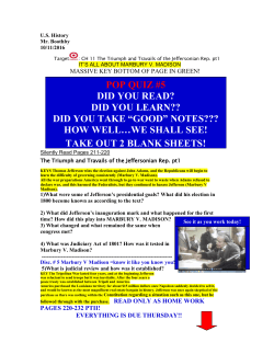 POP QUIZ #5 DID YOU READ? DID YOU LEARN?? DID YOU TAKE