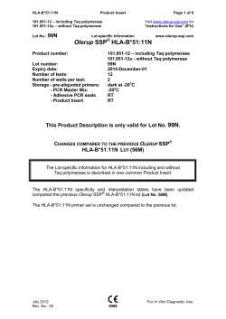 HLA-B511N 2012 99N PI