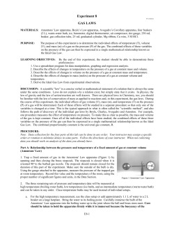 GAS LAWS