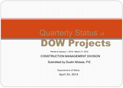 DOW Projects - Kauai Water Supply
