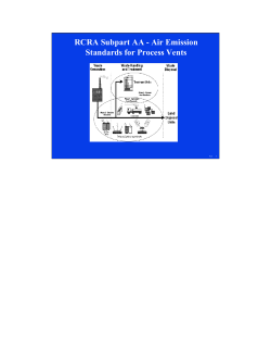 RCRA Subpart AA - Air Emission Standards for