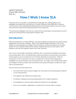 How I Wish I Knew Sub-Ledger Accounting