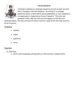 Harrison Bergeron-student worksheet