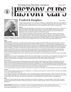 Frederick Douglass