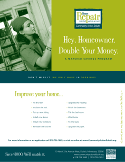 Hey, Homeowner. Double Your Money.