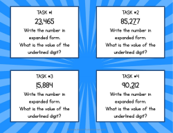 TASK #3 Write the number in expanded form. What is the value of