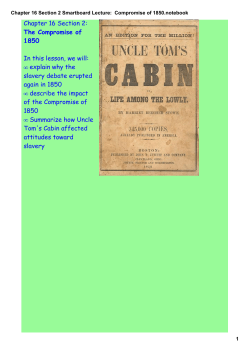 Compromise of 1850.notebook