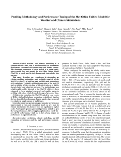 Profiling Methodology and Performance Tuning of the