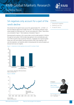 Extracting SA negatives from rand weakness