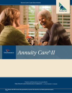 Annuity Care&reg; II