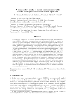A comparative study of mixed least