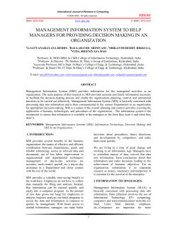 Full Text - International Journal of Reviews in Computing