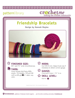 Friendship Bracelets
