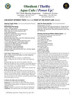 CM 04 Apr Obedient Thrifty Aqua Cubs Power Up 2017