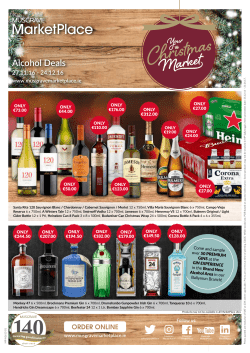 Alcohol Deals - Musgrave Marketplace
