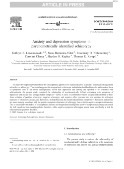 Lewandowski, K.E., Barrantes-Vidal, N., Nelson