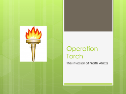 Operation Torch - Edward J. Fiorentino