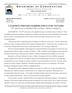 D EPARTMENT OF C ONSERVATION