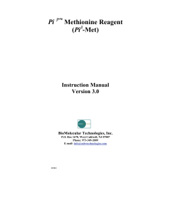 Pi 3 MET manual - The Nest Group, Inc.