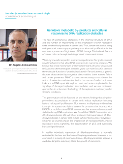 Genotoxic metabolic by-products and cellular responses to DNA
