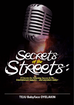 1 SECRETS OF THE STREETS: 23 Secrets For Achieving Success