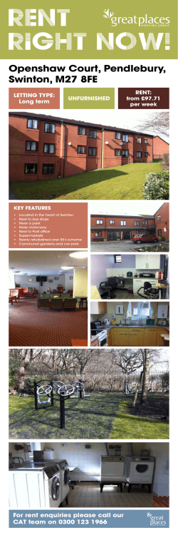 Openshaw Court, Pendlebury, Swinton, M27 8FE