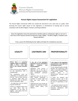 HR Compliant Legislation Assessment