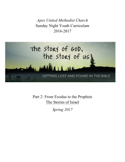 From Exodus to the Prophets The Stories of Israel S