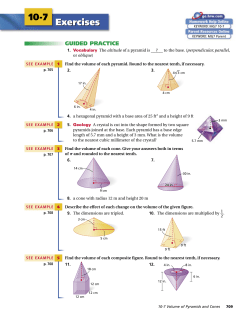 Exercises 10-7 - Spokane Public Schools