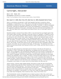 Cartwright, Alexander