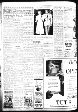 candid - North Carolina Newspapers