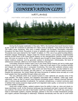 CONSERVATION CLIPS - Lake Wallenpaupack Watershed