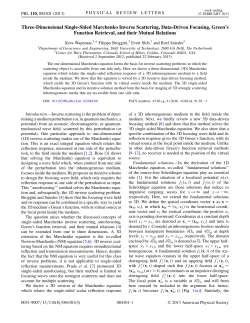 Three-Dimensional Single-Sided Marchenko Inverse