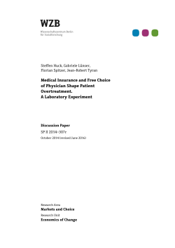 Medical Insurance and Free Choice of Physician Shape Patient