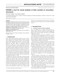 DOOSS: a tool for visual analysis of data overlaid